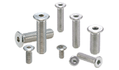 Screws compatible with clean environments